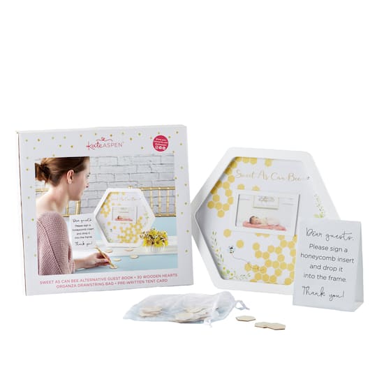 Kate Aspen® Sweet As Can Bee Baby Shower Guest Book
